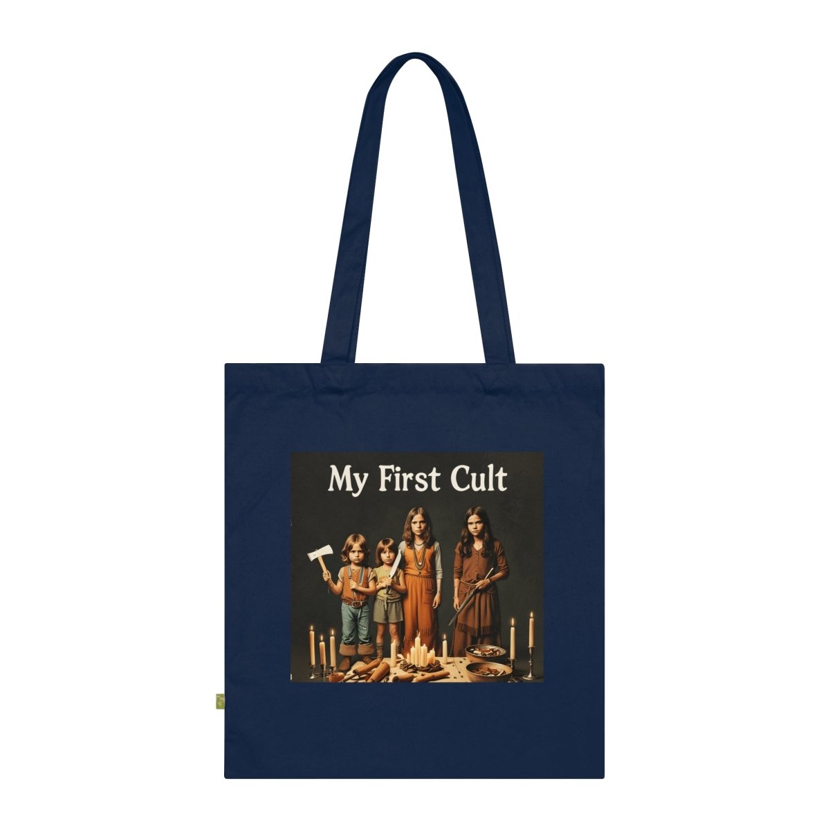 My First Cult – Satirischer Stoffbeutel im Retro-Kult-Look-Bags-True Insights