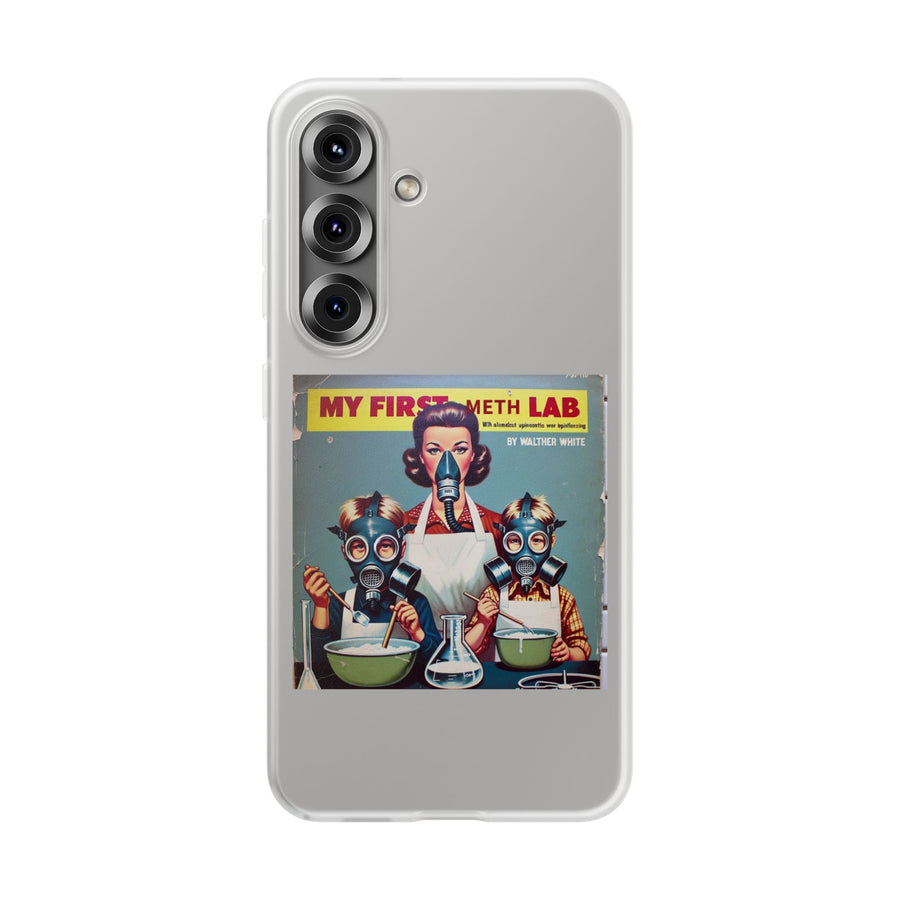 „My First Meth Lab“ Handyhülle – Schwarzer Humor im Retro-Look-Phone Case-True Insights
