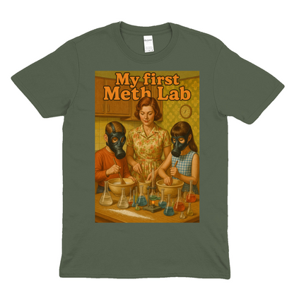 Retro My First Meth Lab T-Shirt - Family Cooking-True Insights
