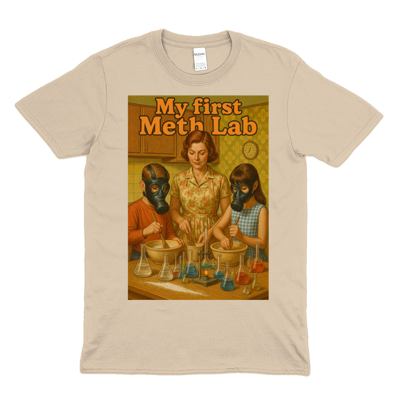 Retro My First Meth Lab T-Shirt - Family Cooking-True Insights