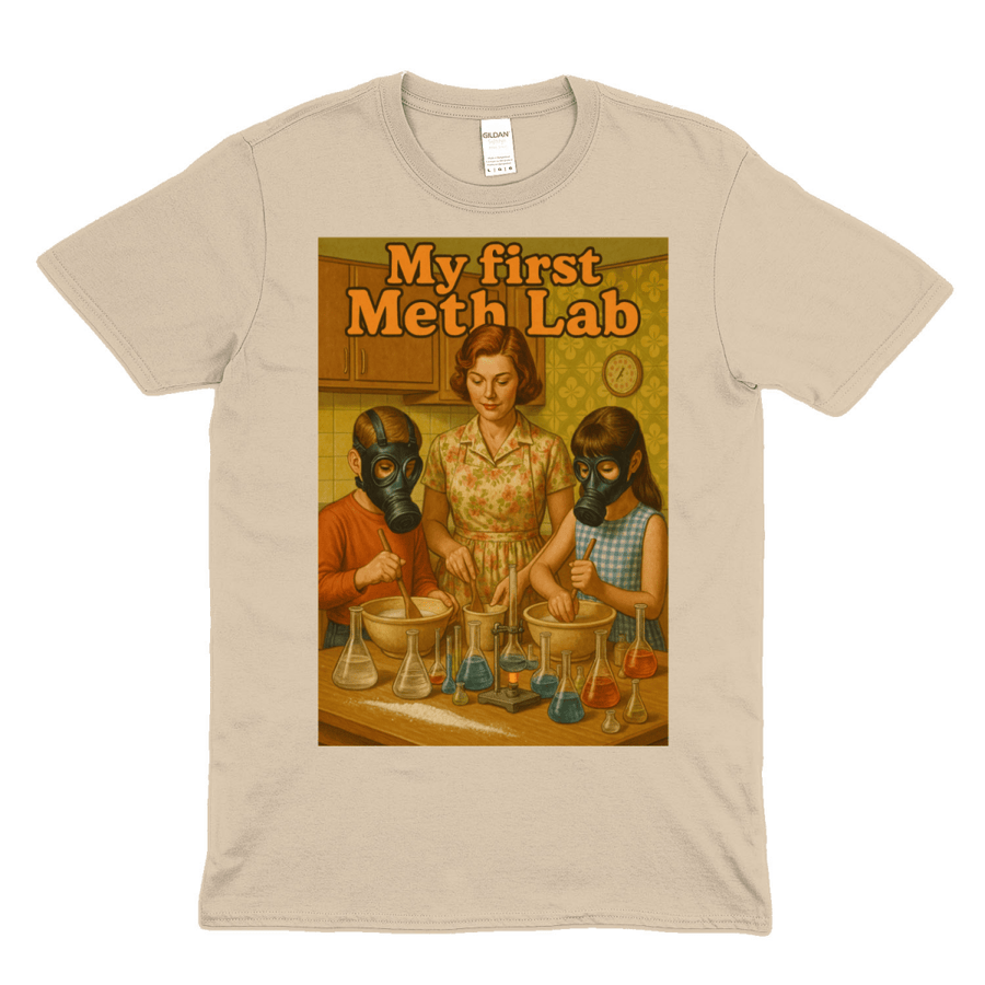 Retro My First Meth Lab T-Shirt - Family Cooking-True Insights
