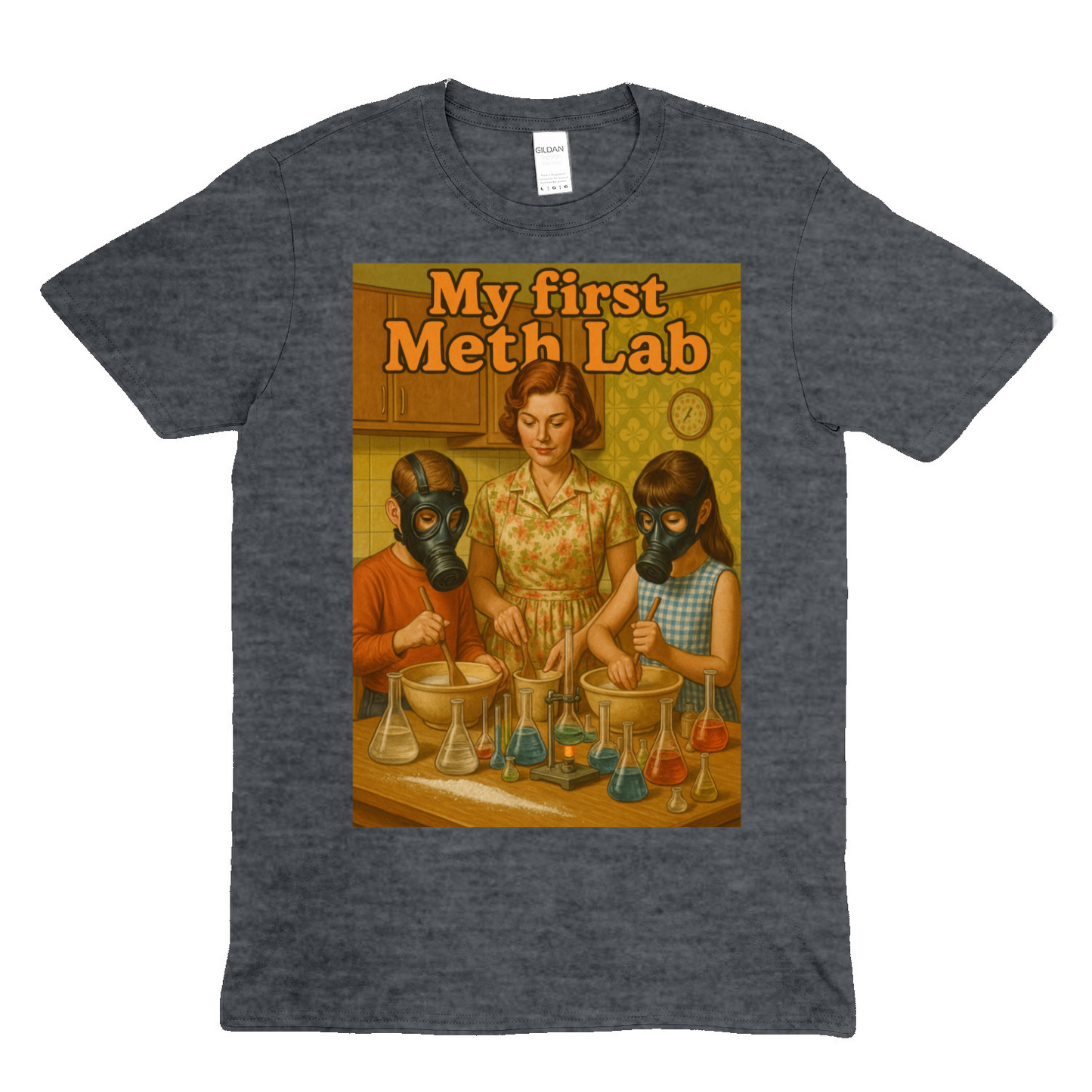 Retro My First Meth Lab T-Shirt - Family Cooking-True Insights