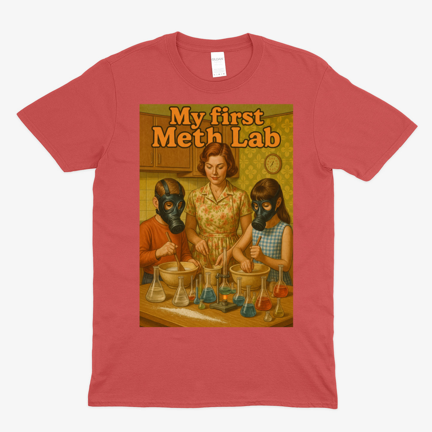Retro My First Meth Lab T-Shirt - Family Cooking-True Insights