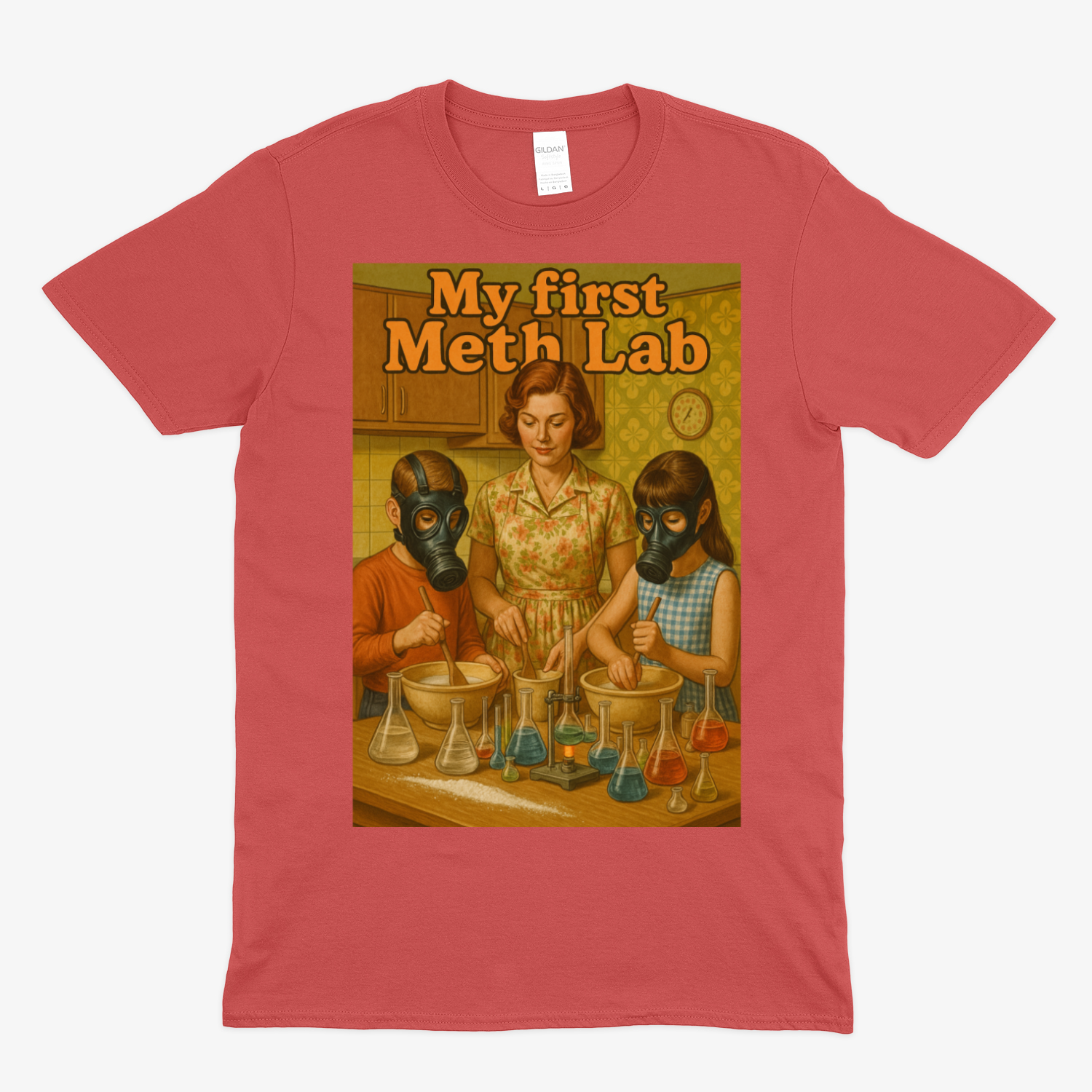 Retro My First Meth Lab T-Shirt - Family Cooking-True Insights