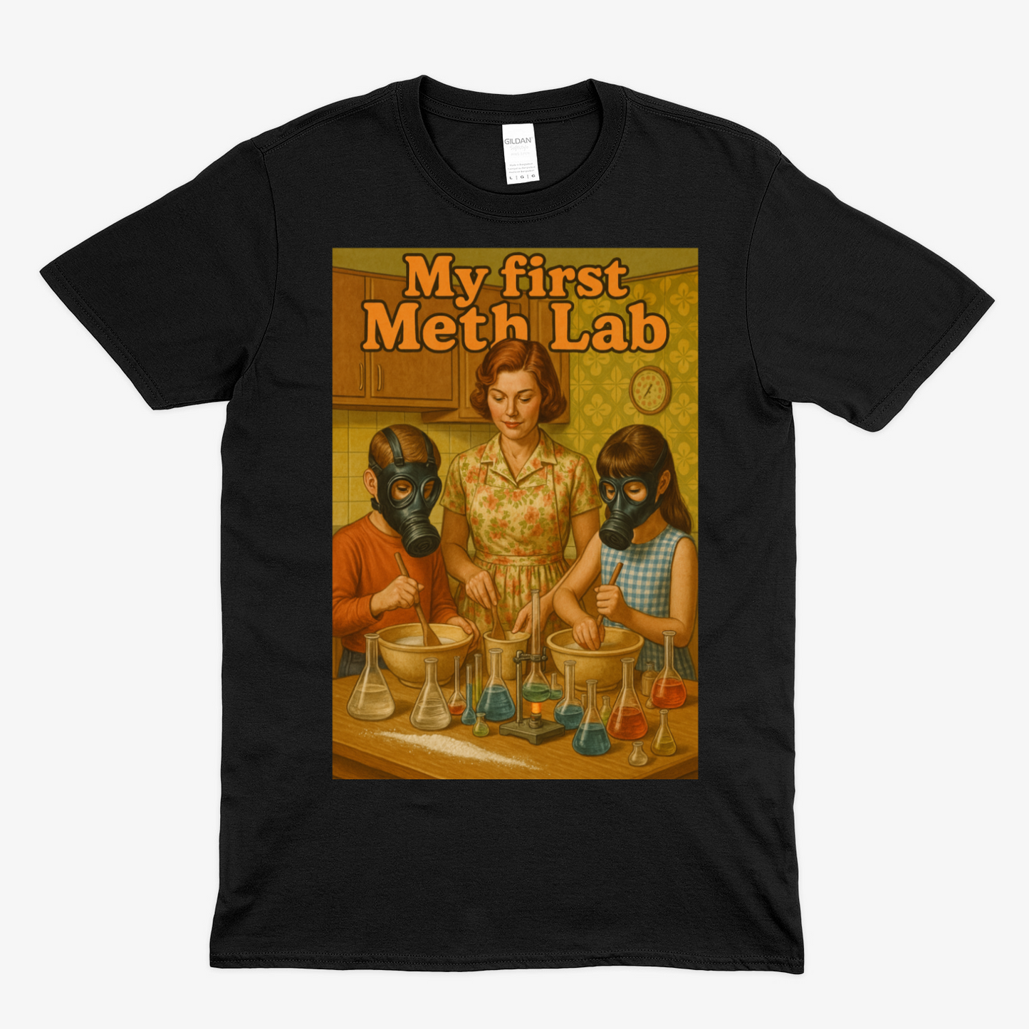 Retro My First Meth Lab T-Shirt - Family Cooking-True Insights