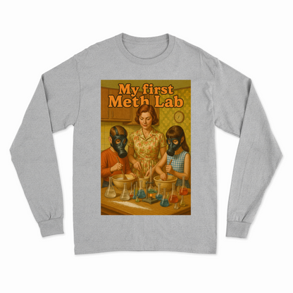 My First Science Lab Sweatshirt – Retro-Illustration & satirischer Wissenschafts-Humor-Sweatshirt-True Insights