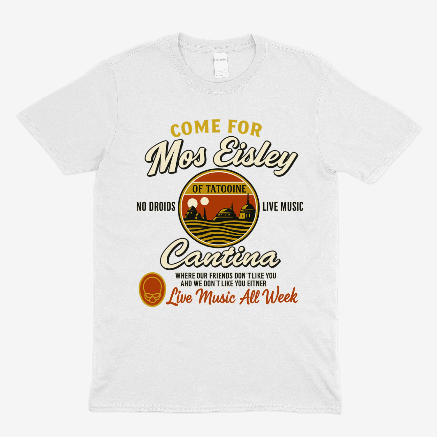 Outer Rim Cantina T-Shirt – Retro-Design mit galaktischem Humor