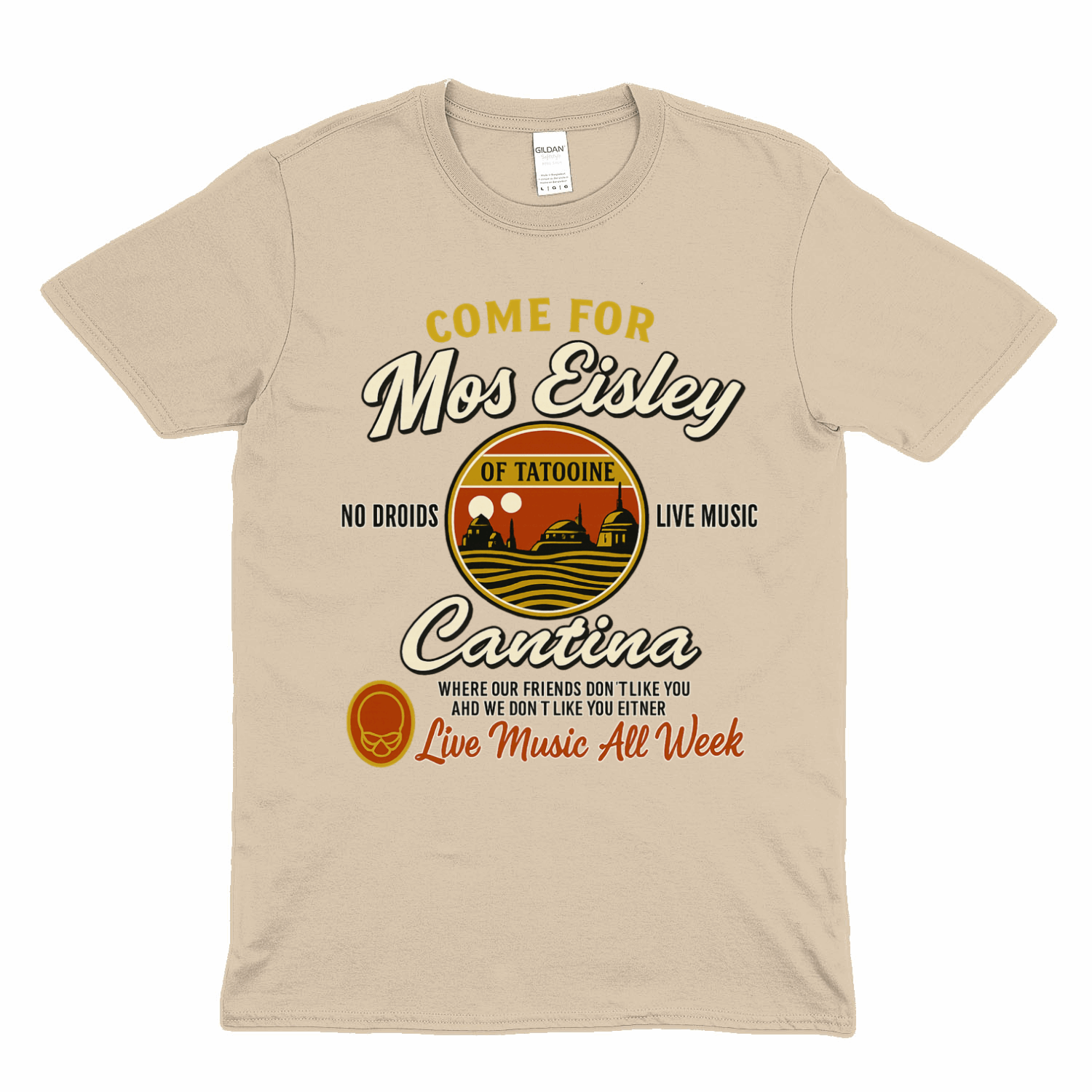 Outer Rim Cantina T-Shirt – Retro-Design mit galaktischem Humor