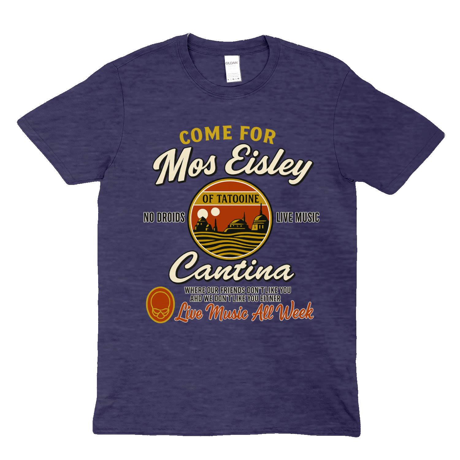 Outer Rim Cantina T-Shirt – Retro-Design mit galaktischem Humor