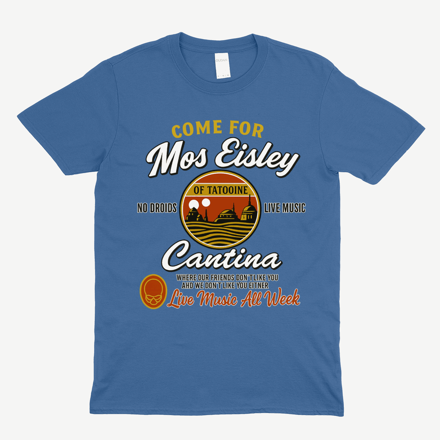 Outer Rim Cantina T-Shirt – Retro-Design mit galaktischem Humor