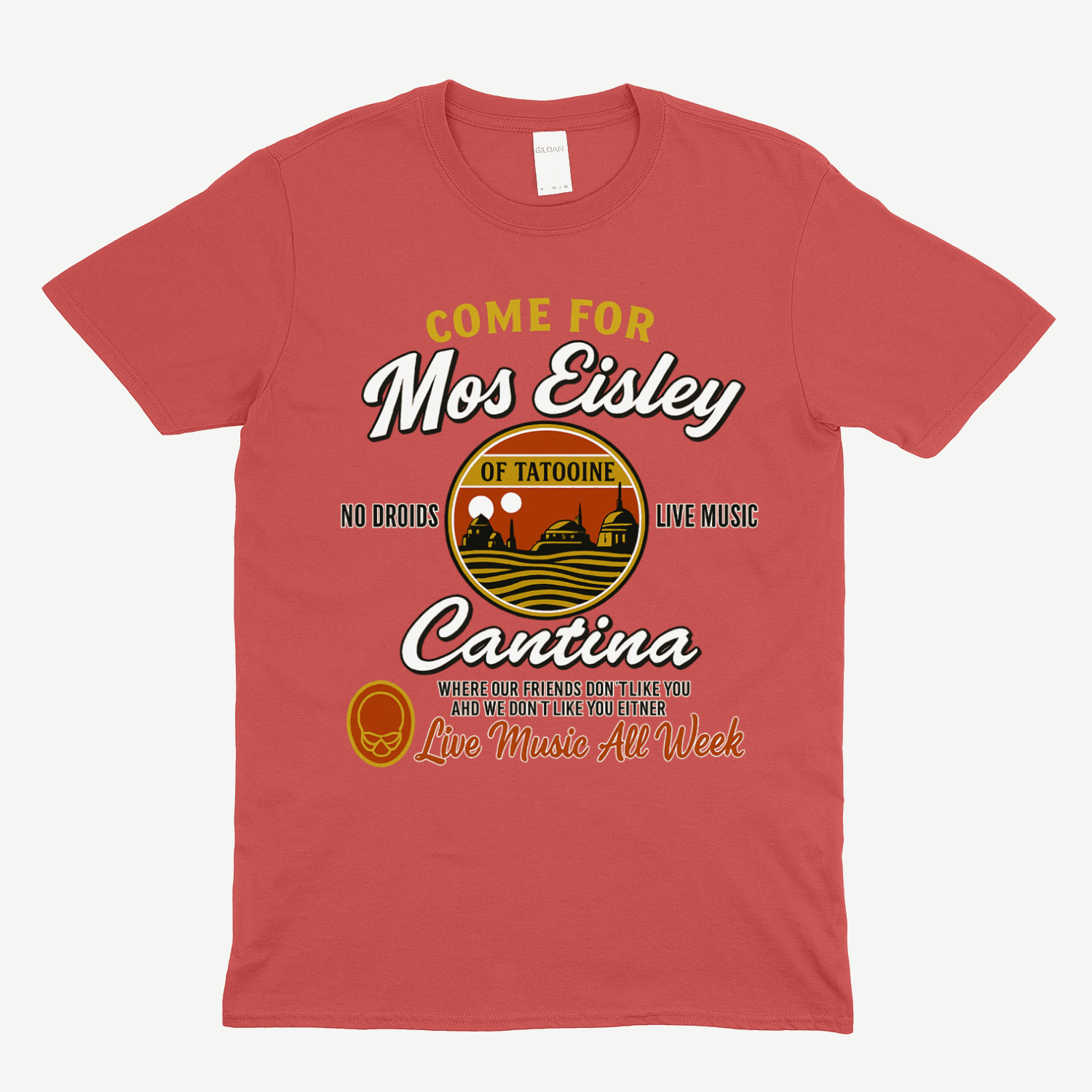 Outer Rim Cantina T-Shirt – Retro-Design mit galaktischem Humor