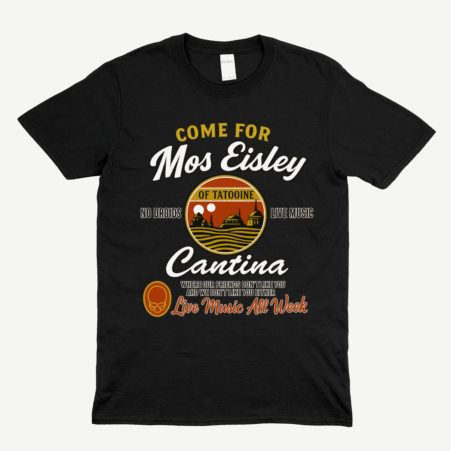 Outer Rim Cantina T-Shirt – Retro-Design mit galaktischem Humor