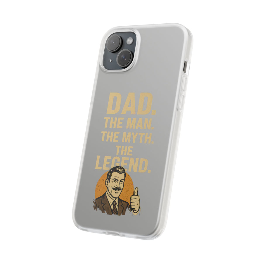 True Insights Handyhülle Papa Retro Design perfektes Geschenk für den besten Papa
