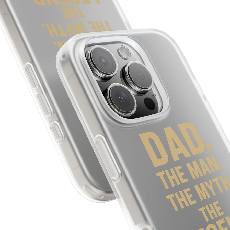True Insights Handyhülle mit Vaterspruch The Legend cooles Geschenk für Papas