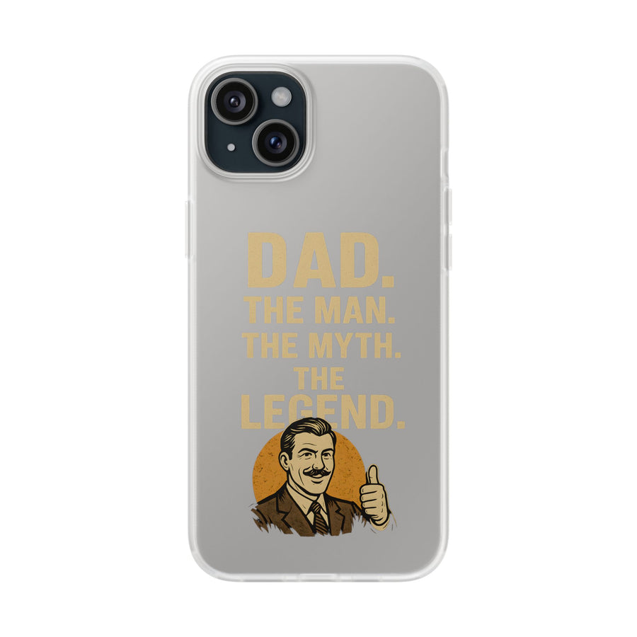 True Insights Handyhülle Papa The Man The Myth The Legend Retro Design für iPhone 15 Plus