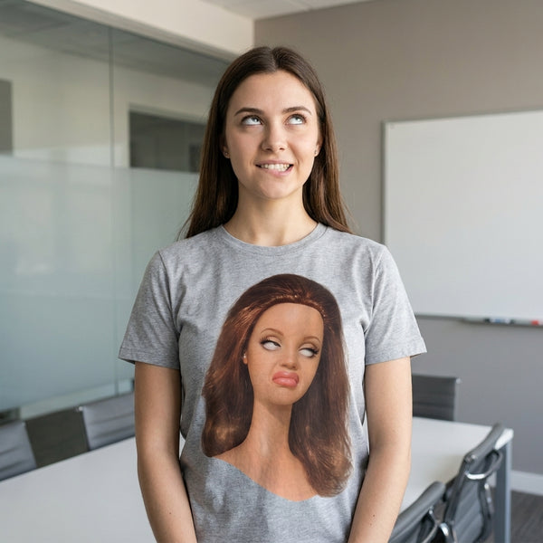 Eye Roll T-shirt – Sarcastisch dames shirt met oogrol-motief