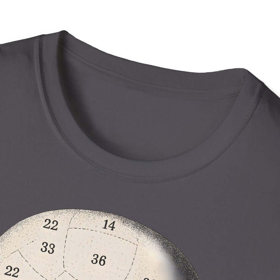 True Insights T-Shirt Phrenologie Schädel Wissenschaft klassisch inszeniert