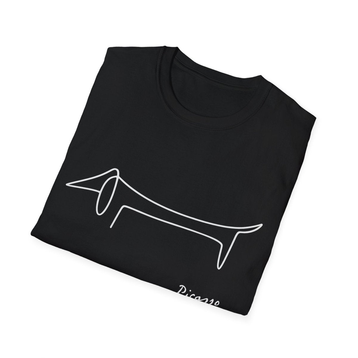 Picasso Dackel T-Shirt – Minimalistische Hundelinie mit Kultfaktor – Lustiges T-Shirt | True Insights – Bild 16