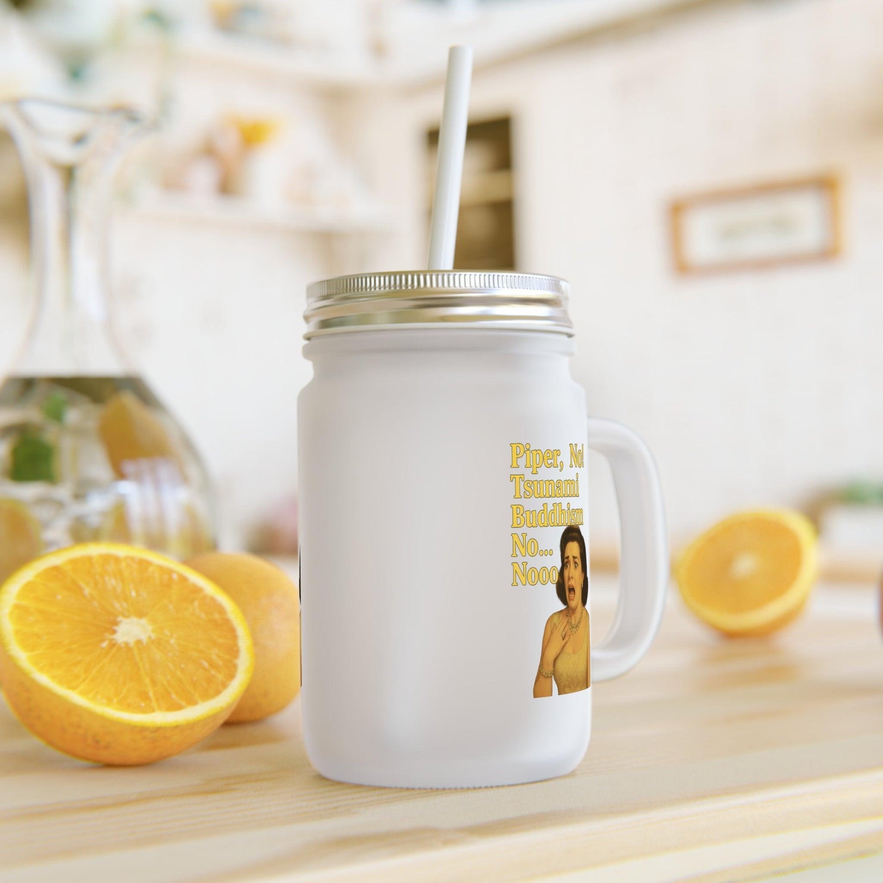 „Piper, no!“ – Lustiges Meme Jar-Glas für jede Gelegenheit - True Insights