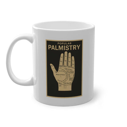 Vintage Motiv – Popular Palmistry – Tasse | True Insights Design mit Humor