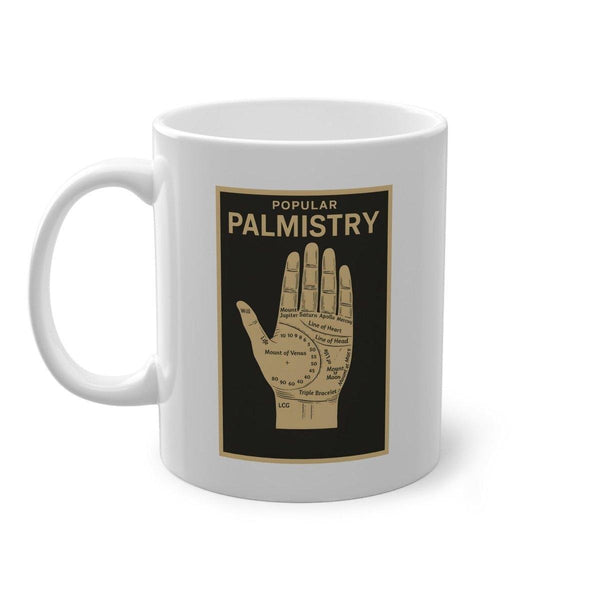 Vintage Motiv – Popular Palmistry – Tasse | True Insights Design mit Humor