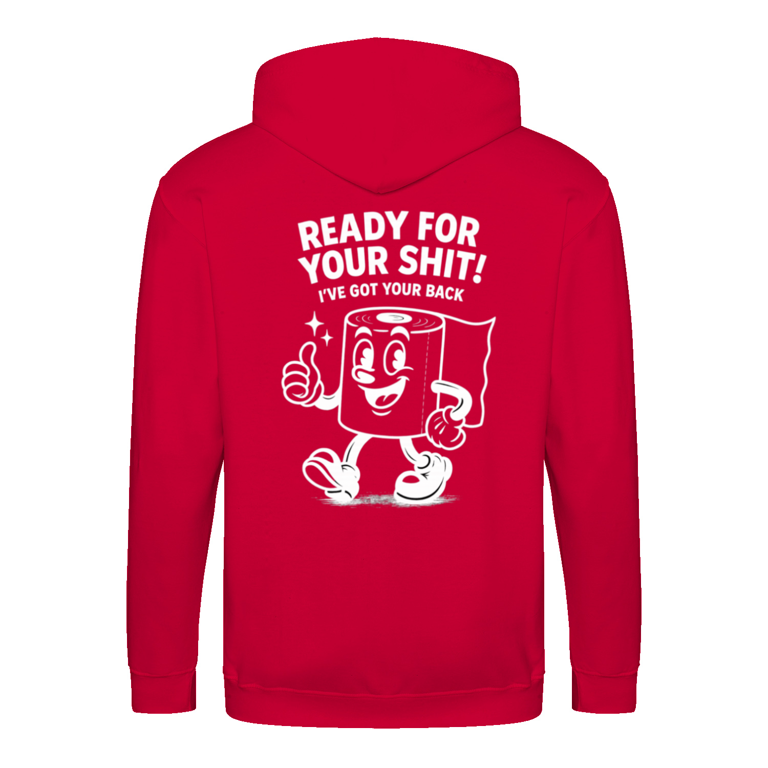 Ready For Your Shit Zip Hoodie – Satirischer Cartoon-Hoodie-Zip Hoodie-True Insights