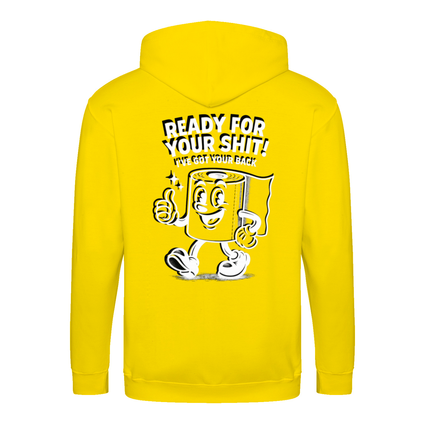 Ready For Your Shit Zip Hoodie – Satirischer Cartoon-Hoodie-Zip Hoodie-True Insights