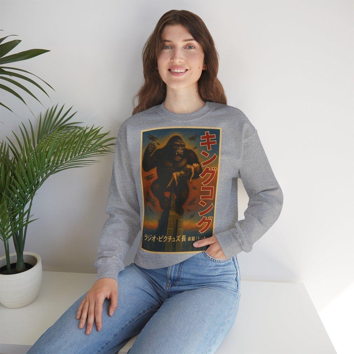 Retro King Kong Sweatshirt | Kultiger Affen-Humor für Filmfans – Lustiges Sweatshirt | True Insights – Bild 31