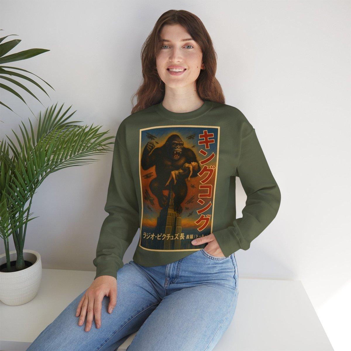 Retro King Kong Sweatshirt | Kultiger Affen-Humor für Filmfans – Lustiges Sweatshirt | True Insights – Bild 36