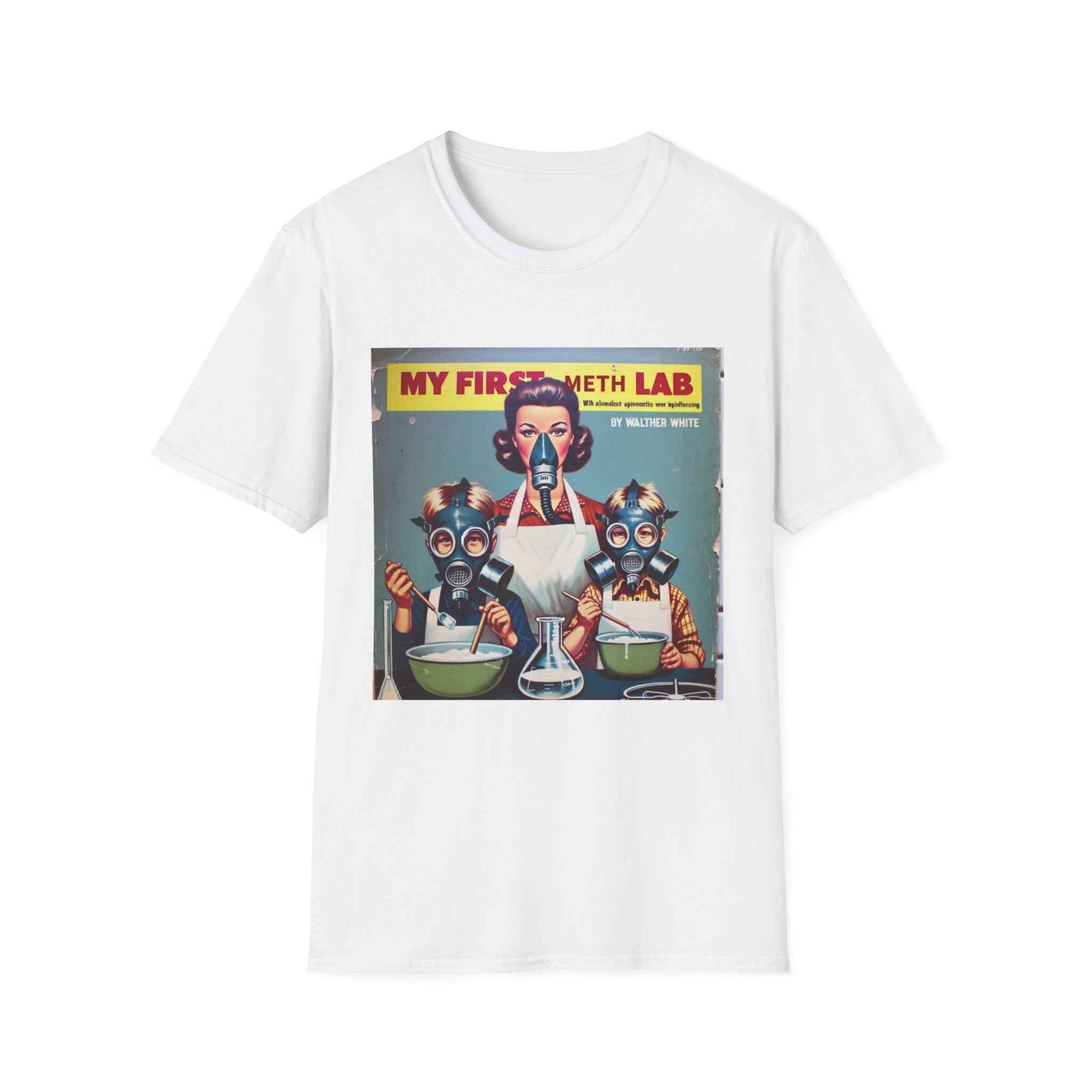 Retro My First Meth Lab T-Shirt - Front Style