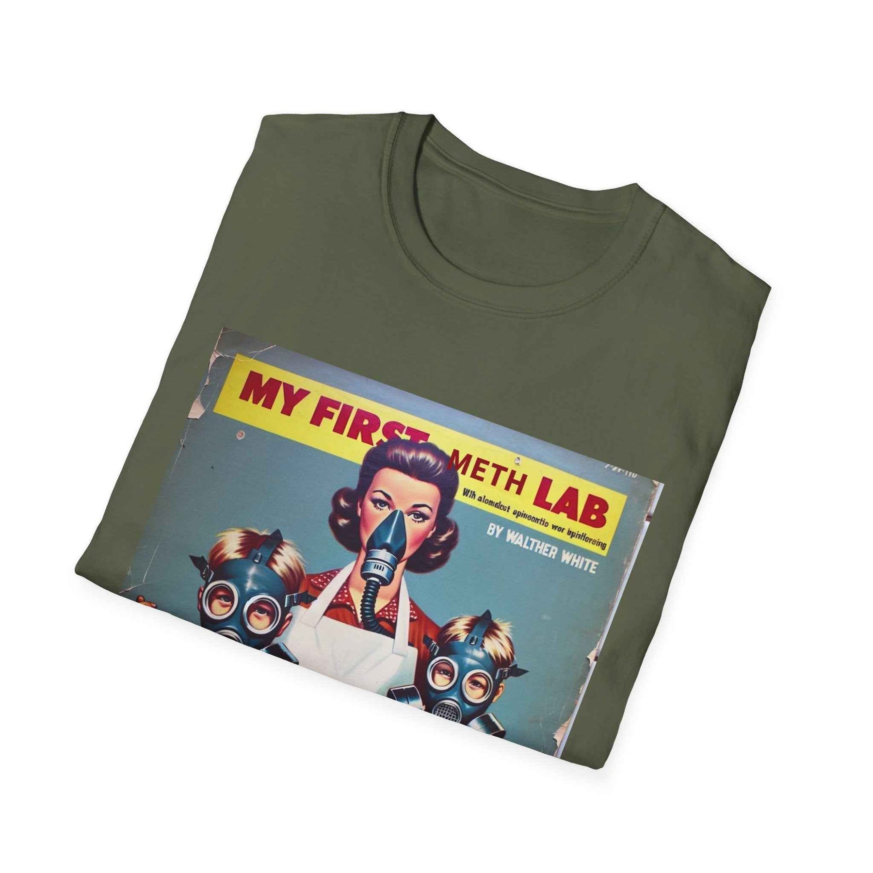 Retro My First Meth Lab T-Shirt - Front Style