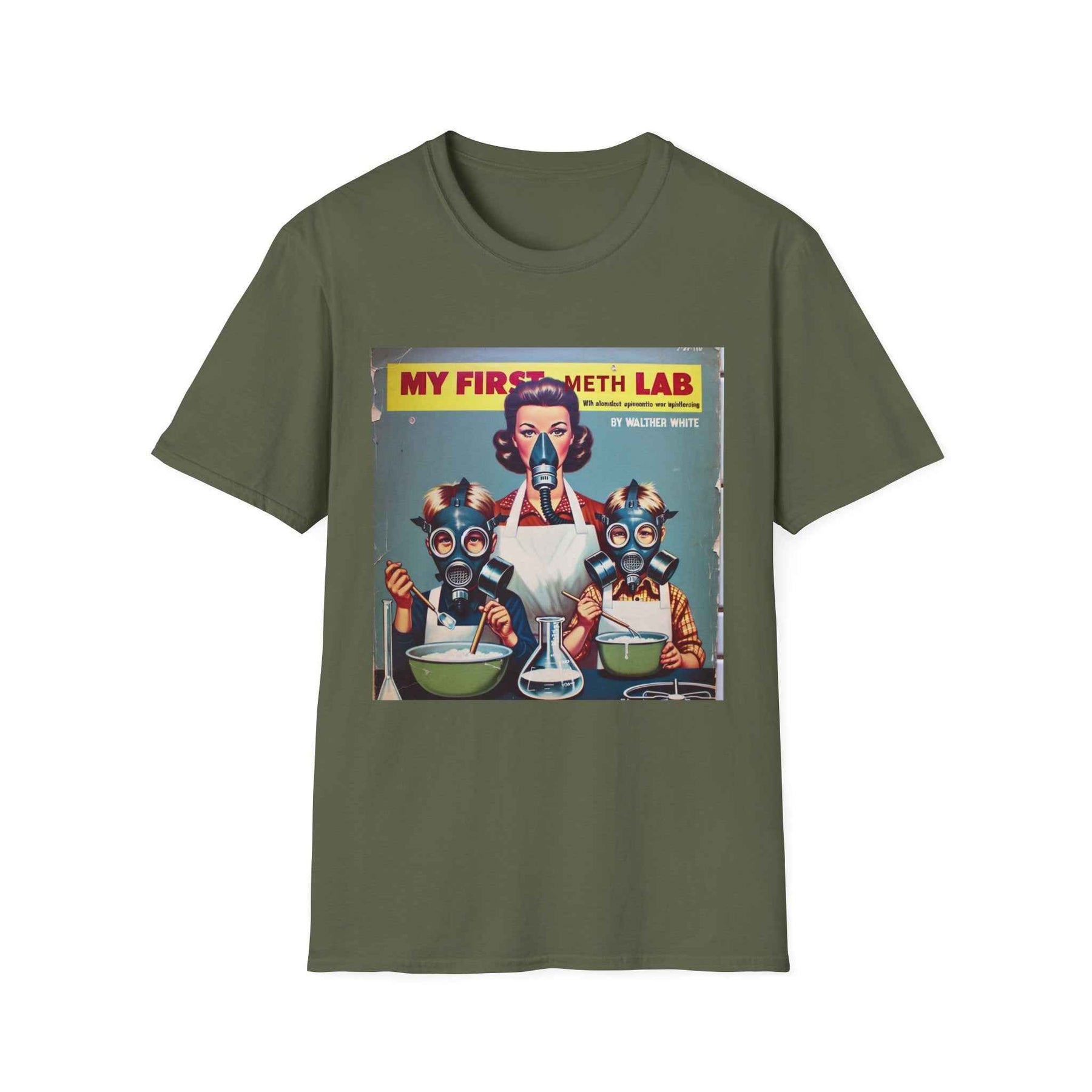 Retro My First Meth Lab T-Shirt - Front Style