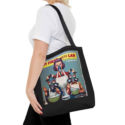 Retro My First Meth Lab. Tote Bag