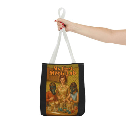 Retro My First Meth Lab. Tote Bag