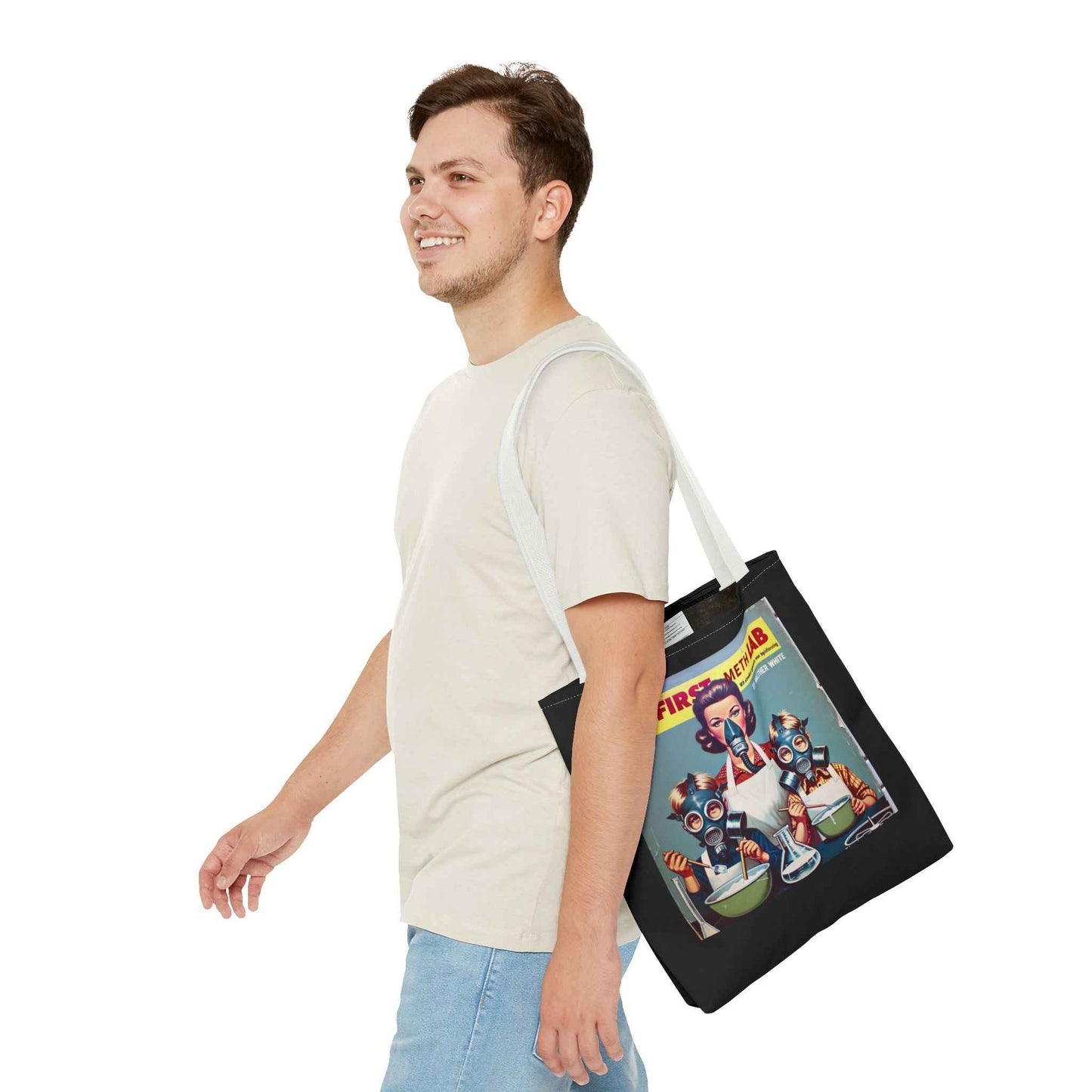 Retro My First Meth Lab. Tote Bag