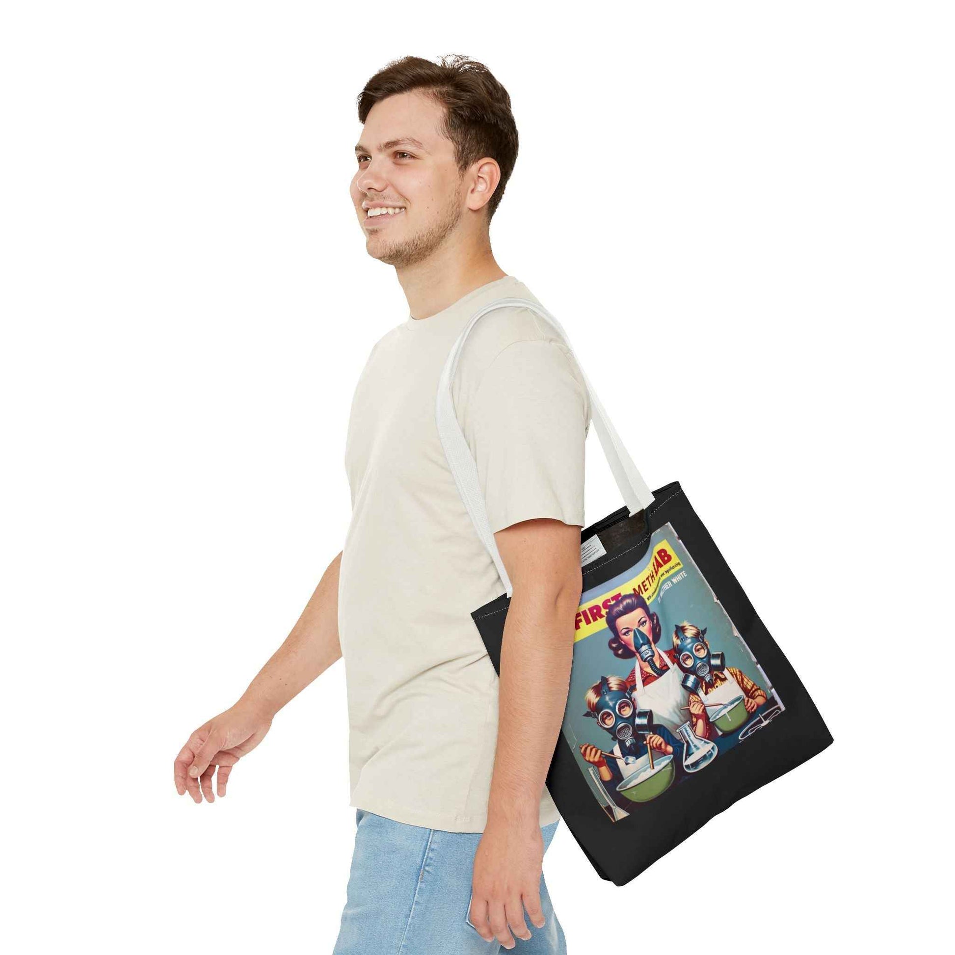 Retro My First Meth Lab. Tote Bag