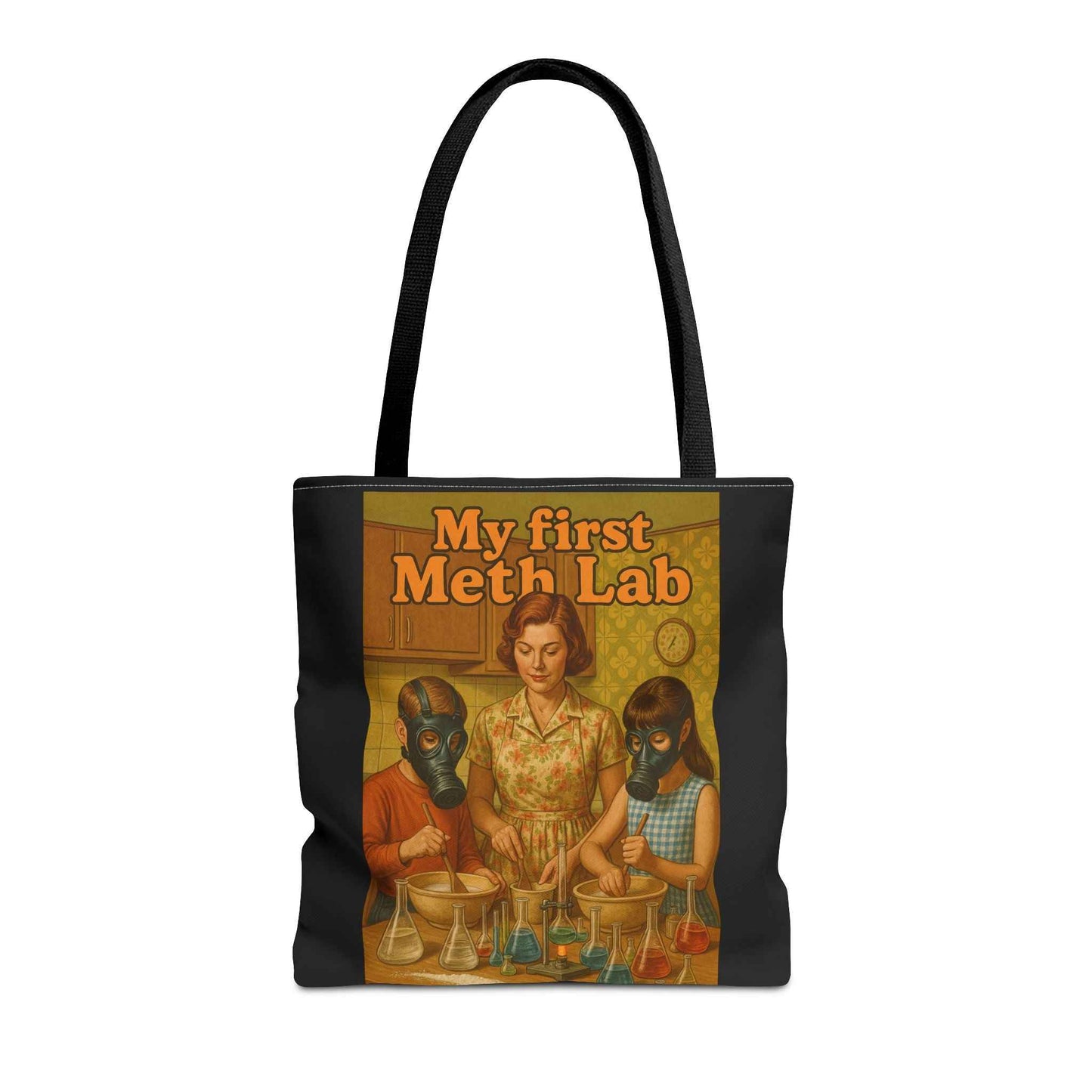 Retro My First Meth Lab. Tote Bag