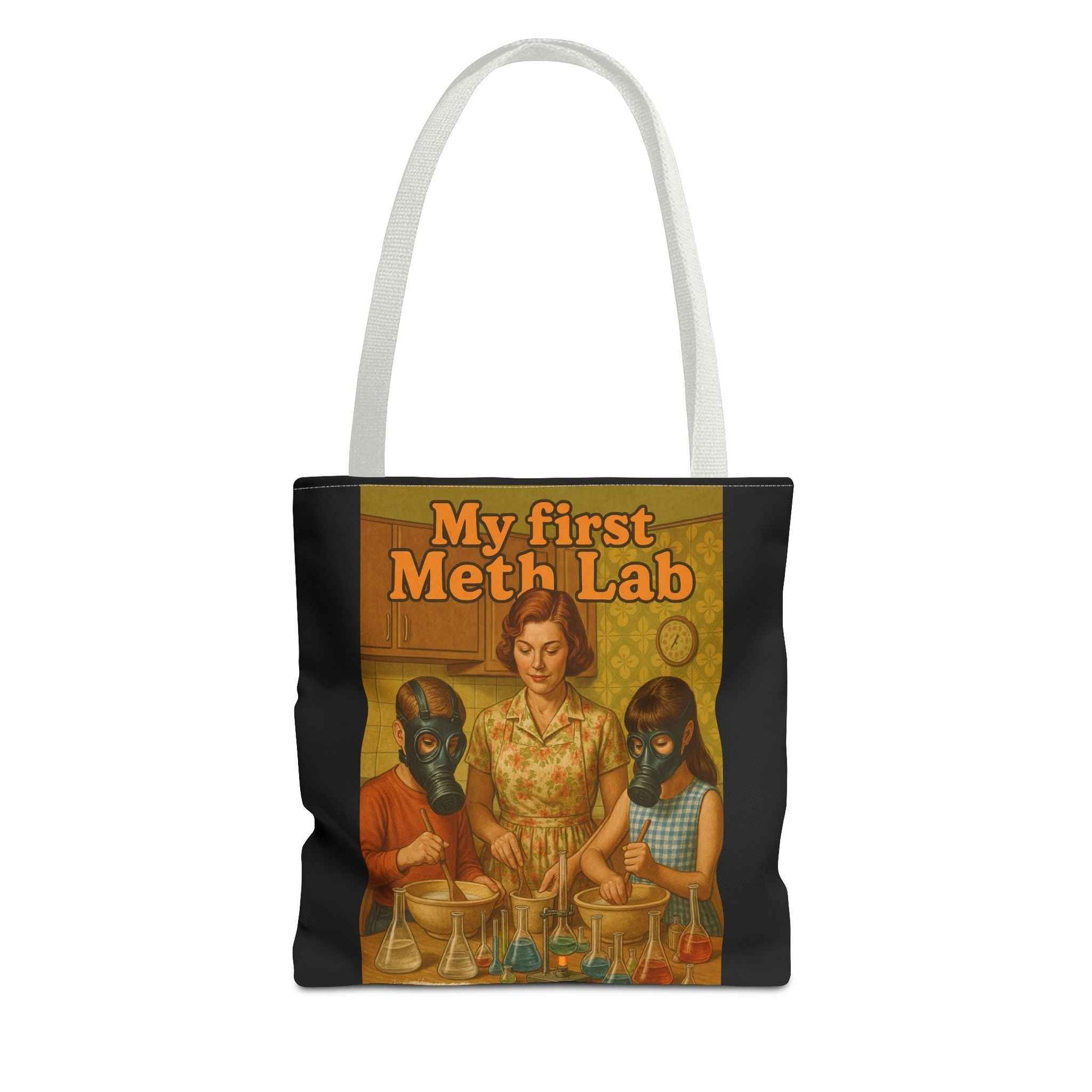 Retro My First Meth Lab. Tote Bag