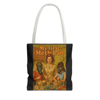 Retro My First Meth Lab. Tote Bag