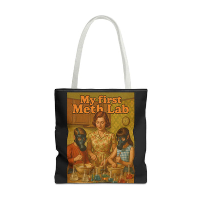 Retro My First Meth Lab. Tote Bag