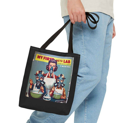 Retro My First Meth Lab. Tote Bag