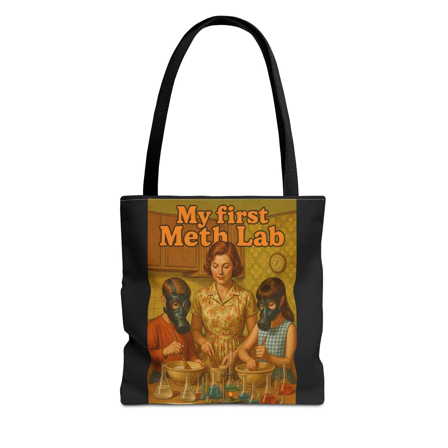 Retro My First Meth Lab. Tote Bag