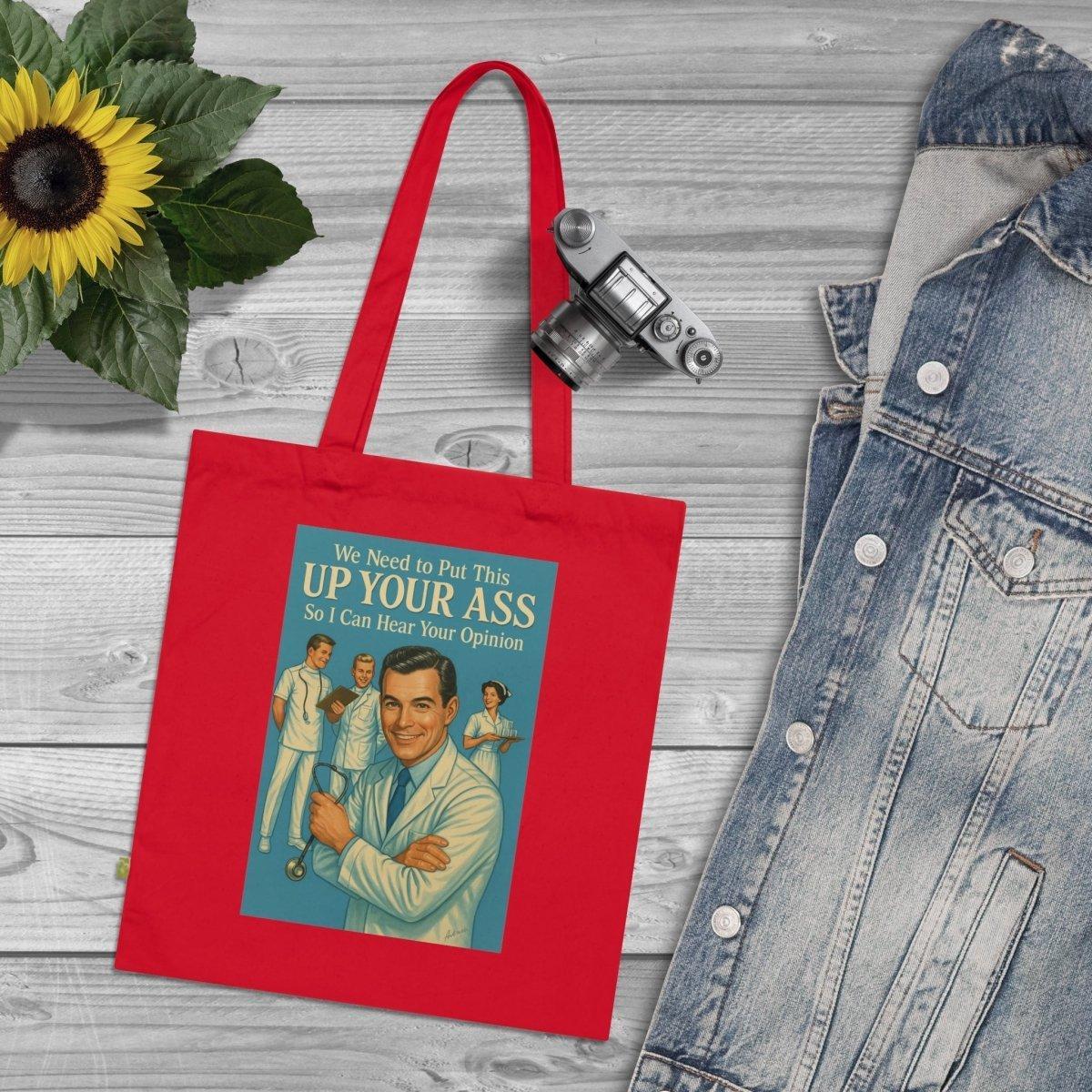 Retro Tote Bag mit Meinungsschutz-Bags-True Insights