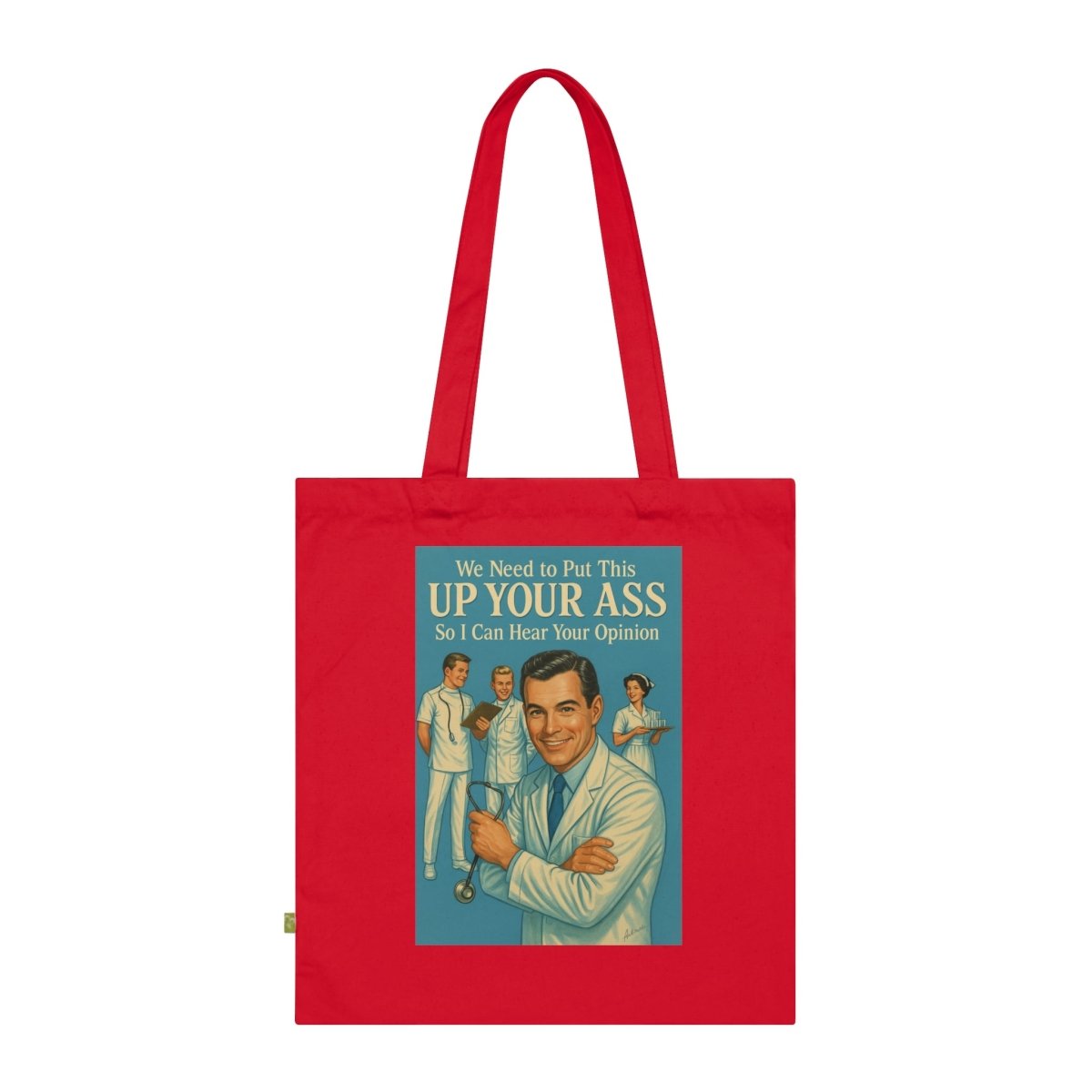 Retro Tote Bag mit Meinungsschutz-Bags-True Insights