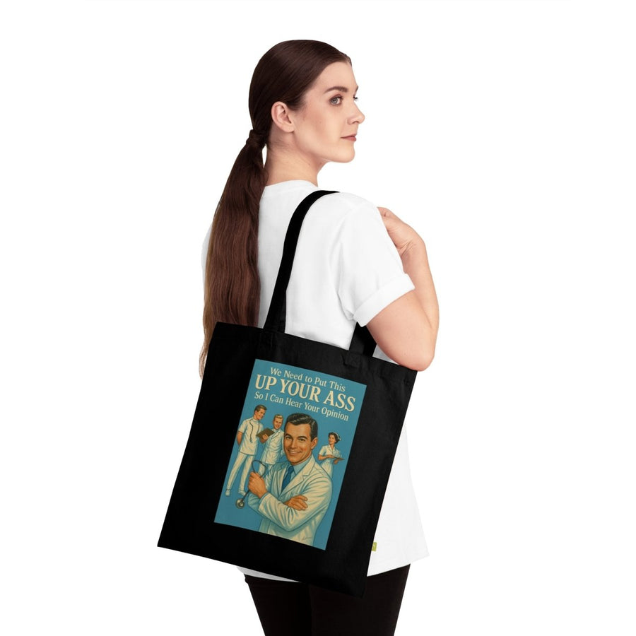 Retro Tote Bag mit Meinungsschutz-Bags-True Insights