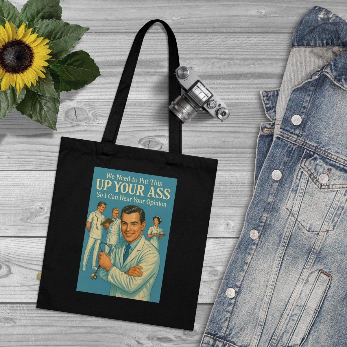 Retro Tote Bag mit Meinungsschutz-Bags-True Insights