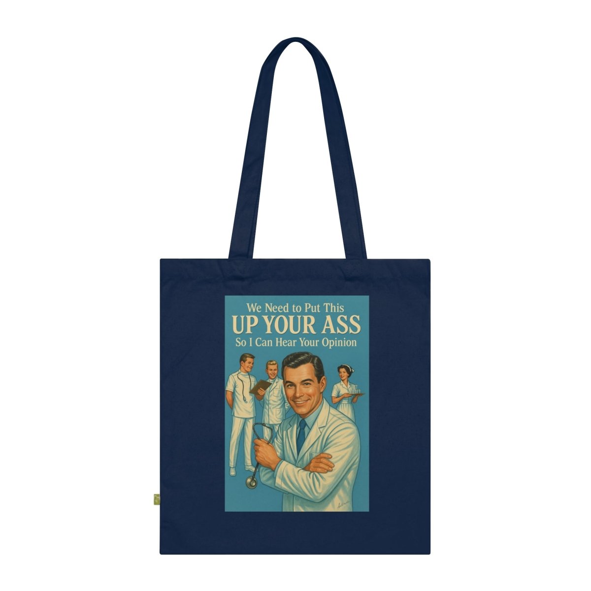 Retro Tote Bag mit Meinungsschutz-Bags-True Insights