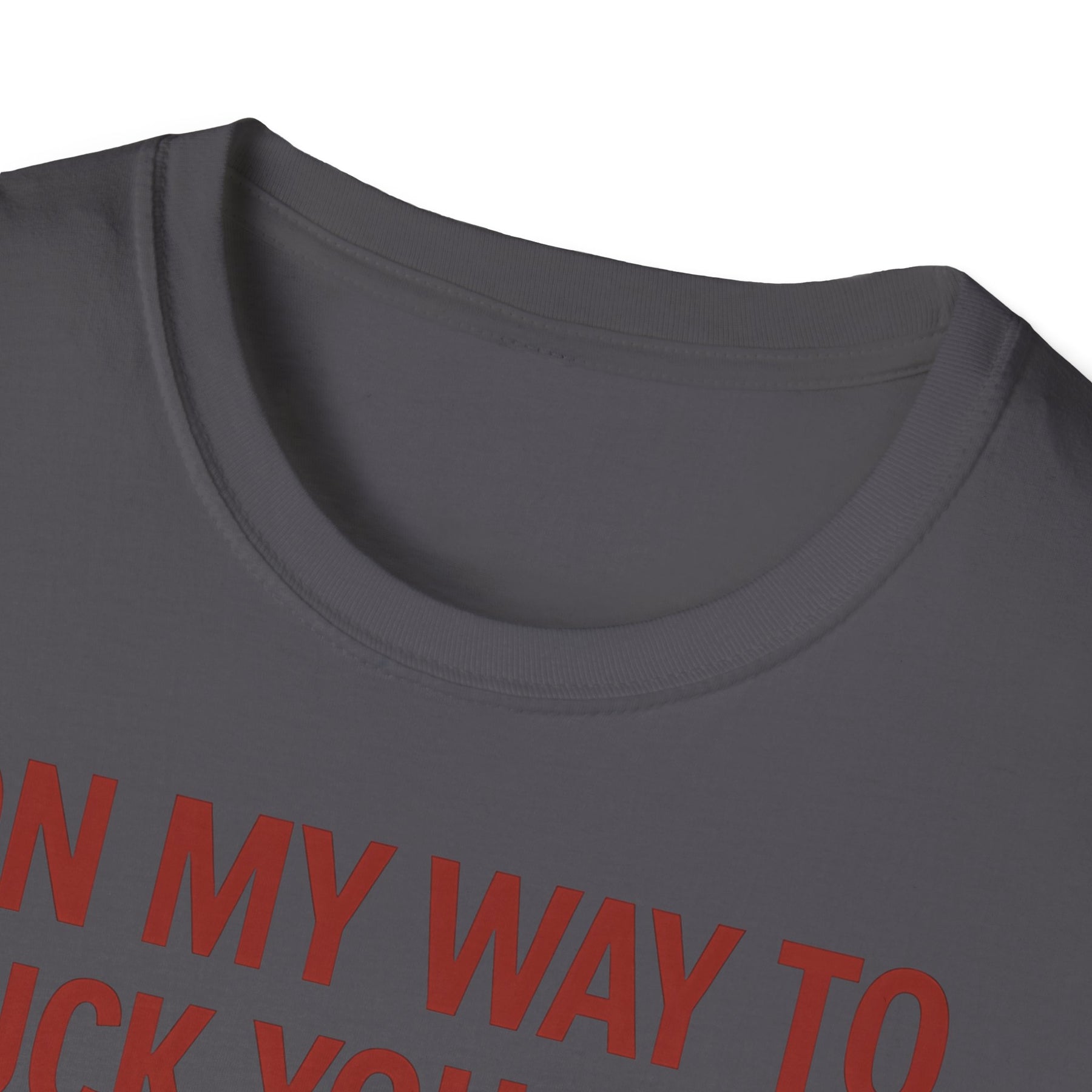 Statement Shirt – „On my way to f*ck you over“ | Satirisches Retro-Motiv mit ironischem Twist – Freches Satire-Design für mutige Statements | True Insights