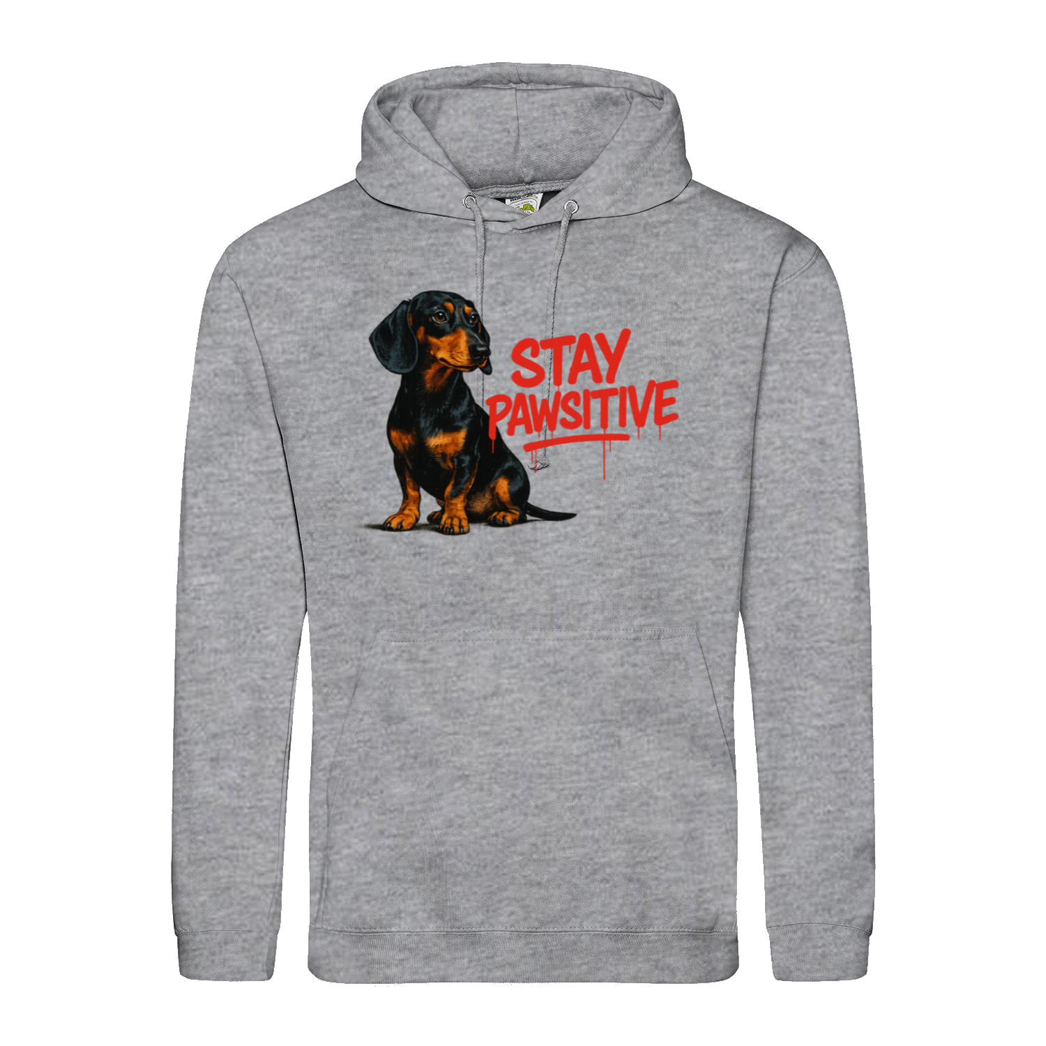 Stay Pawsitive Hoodie – Dackel-Style für positive Vibes-Hoodie-True Insights