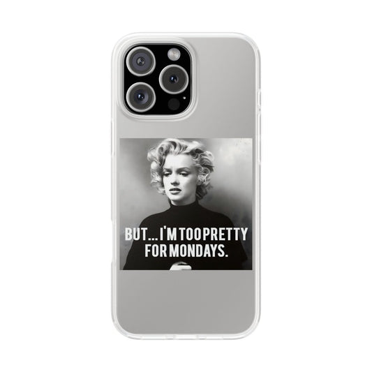 Vintage Motiv – Stylische Retro-Hülle mit ironischem Montags-Statement. Schlank, schützend & kabellos ladbar – für alle, die Montage hassen. | True Insights Design mit Humor